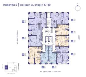 Студия квартира, строящийся дом, 29м2, 19/19 этаж