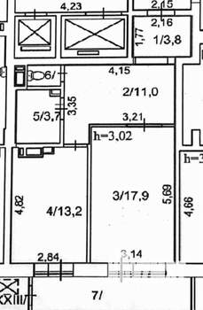 2-к квартира, вторичка, 51м2, 21/24 этаж