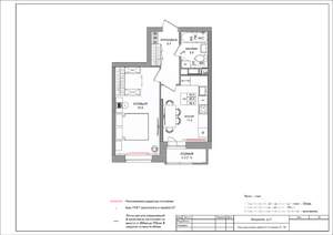1-к квартира, вторичка, 37м2, 11/22 этаж