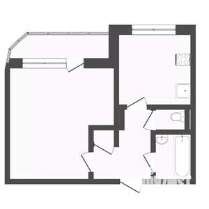 1-к квартира, вторичка, 35м2, 3/10 этаж