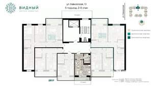 1-к квартира, вторичка, 25м2, 4/8 этаж