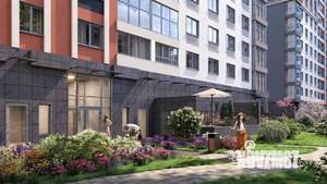 2-к квартира, строящийся дом, 50м2, 16/22 этаж