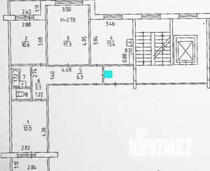 3-к квартира, вторичка, 66м2, 6/10 этаж