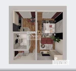 1-к квартира, вторичка, 30м2, 2/5 этаж