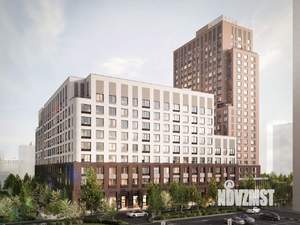 1-к квартира, строящийся дом, 30м2, 3/22 этаж