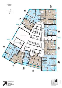 2-к квартира, вторичка, 65м2, 2/30 этаж