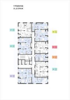 4-к квартира, вторичка, 80м2, 21/22 этаж