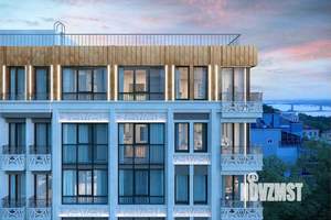 Студия квартира, строящийся дом, 54м2, 2/6 этаж