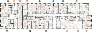 3-к квартира, вторичка, 73м2, 6/25 этаж