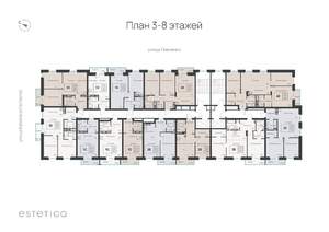 1-к квартира, вторичка, 42м2, 7/10 этаж