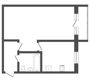 1-к квартира, вторичка, 32м2, 5/5 этаж