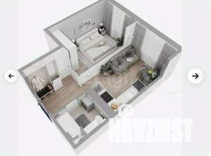 1-к квартира, вторичка, 35м2, 2/10 этаж