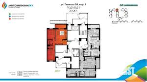 3-к квартира, вторичка, 56м2, 1/8 этаж