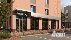 1-к квартира, строящийся дом, 33м2, 4/4 этаж