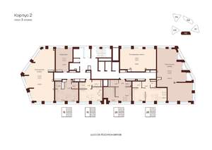 2-к квартира, строящийся дом, 49м2, 3/28 этаж