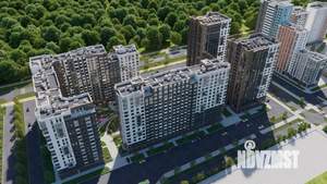 2-к квартира, строящийся дом, 43м2, 10/20 этаж
