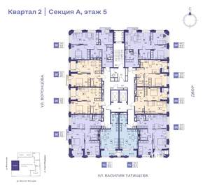Студия квартира, строящийся дом, 29м2, 5/19 этаж
