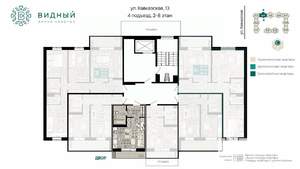 1-к квартира, вторичка, 25м2, 7/8 этаж