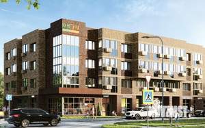 1-к квартира, строящийся дом, 24м2, 4/4 этаж