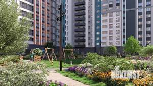 Студия квартира, строящийся дом, 57м2, 12/22 этаж