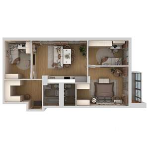 4-к квартира, вторичка, 81м2, 6/10 этаж