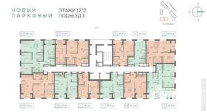 1-к квартира, вторичка, 33м2, 13/25 этаж