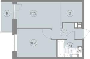 2-к квартира, вторичка, 39м2, 7/8 этаж