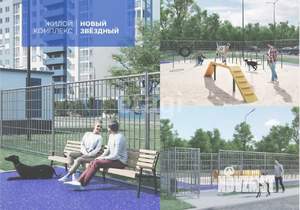 2-к квартира, строящийся дом, 54м2, 2/11 этаж