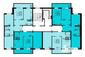 2-к квартира, вторичка, 45м2, 2/10 этаж