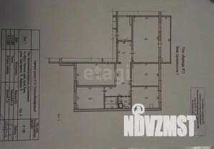 3-к квартира, вторичка, 68м2, 5/10 этаж