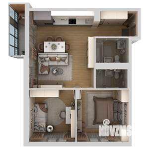 3-к квартира, вторичка, 61м2, 9/9 этаж