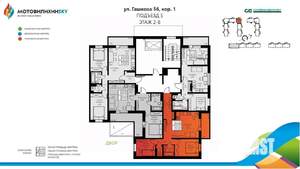 3-к квартира, вторичка, 56м2, 3/8 этаж