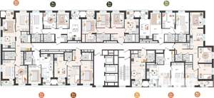 4-к квартира, вторичка, 77м2, 18/25 этаж