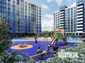 1-к квартира, строящийся дом, 36м2, 5/11 этаж