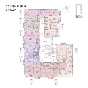Студия квартира, строящийся дом, 31м2, 5/6 этаж