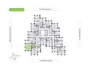 2-к квартира, вторичка, 58м2, 4/30 этаж