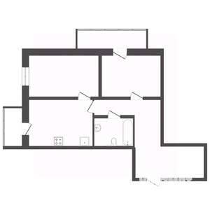 2-к квартира, сданный дом, 62м2, 3/17 этаж