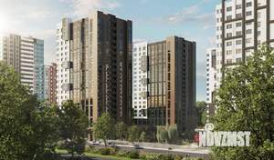 Студия квартира, строящийся дом, 70м2, 18/20 этаж