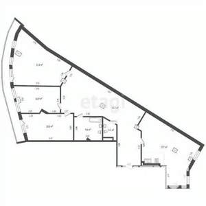 3-к квартира, вторичка, 178м2, 3/5 этаж