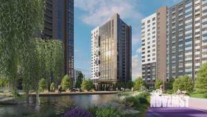 1-к квартира, строящийся дом, 34м2, 15/20 этаж