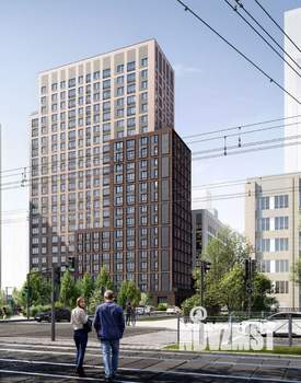 4-к квартира, строящийся дом, 78м2, 2/22 этаж
