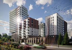 1-к квартира, вторичка, 56м2, 7/15 этаж