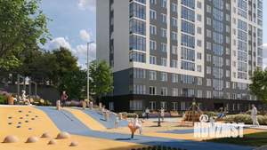 2-к квартира, строящийся дом, 43м2, 25/25 этаж