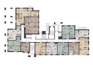 3-к квартира, вторичка, 61м2, 1/4 этаж