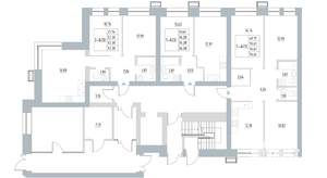 2-к квартира, вторичка, 53м2, 1/5 этаж