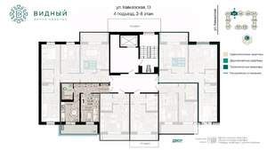 1-к квартира, вторичка, 38м2, 5/8 этаж