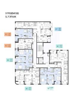 Студия квартира, вторичка, 27м2, 5/22 этаж