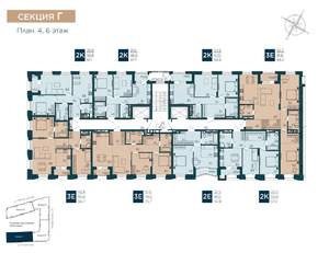3-к квартира, вторичка, 93м2, 4/9 этаж