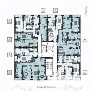 2-к квартира, сданный дом, 48м2, 6/25 этаж