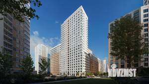 3-к квартира, строящийся дом, 58м2, 20/25 этаж
